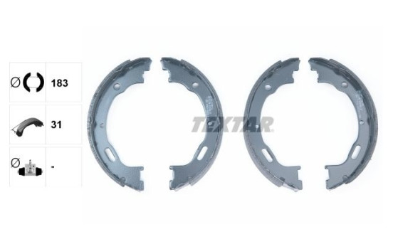Brake Shoe Kit, parking brake