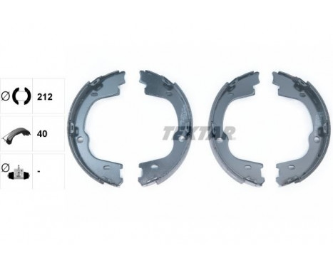 Brake Shoe Kit, parking brake