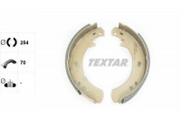 Brake Shoe Kit, parking brake