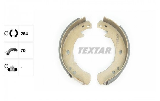 Brake Shoe Kit, parking brake