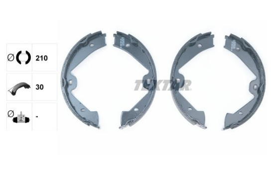 Brake Shoe Kit, parking brake