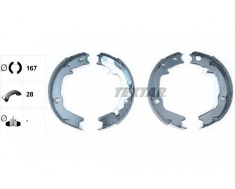 Brake Shoe Kit, parking brake