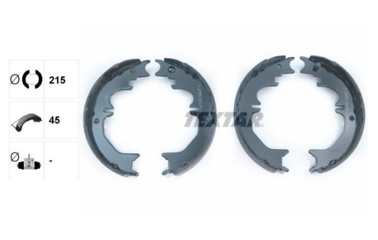Brake Shoe Kit, parking brake