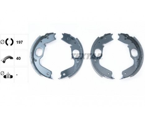 Brake Shoe Kit, parking brake