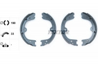 Brake Shoe Kit, parking brake