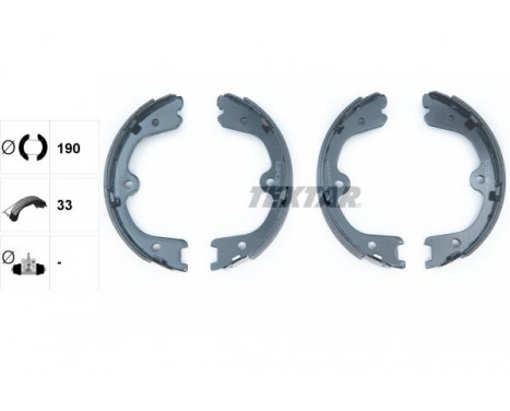 Brake Shoe Kit, parking brake