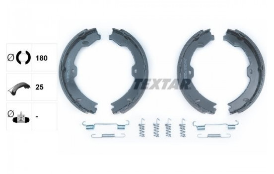 Brake Shoe Kit, parking brake