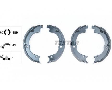 Brake Shoe Kit, parking brake