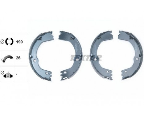 Brake Shoe Kit, parking brake