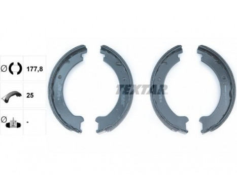 Brake Shoe Kit, parking brake