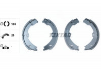 Brake Shoe Kit, parking brake