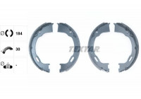 Brake Shoe Kit, parking brake
