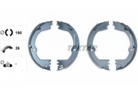 Brake Shoe Kit, parking brake