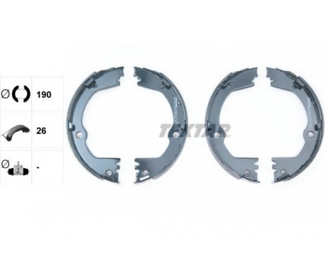 Brake Shoe Kit, parking brake