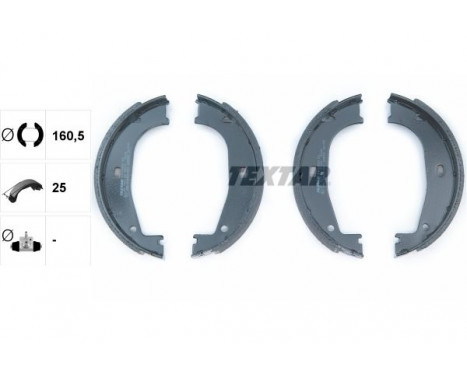 Brake Shoe Kit, parking brake