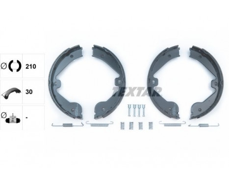 Brake Shoe Kit, parking brake