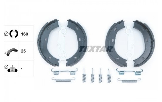 Brake Shoe Kit, parking brake