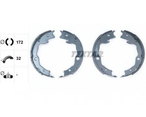 Brake Shoe Kit, parking brake