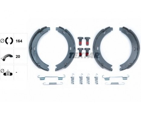 Brake Shoe Kit, parking brake