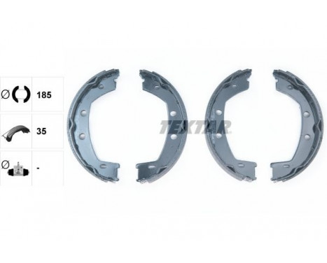 Brake Shoe Kit, parking brake