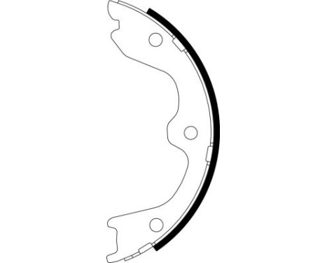 Brake Shoe Kit, parking brake, Image 2