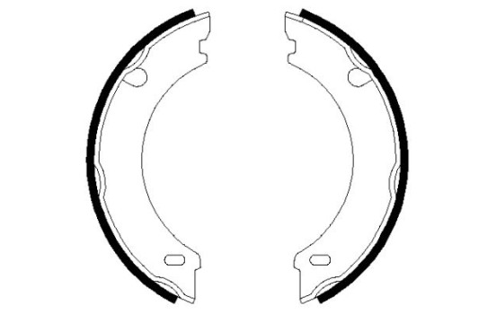 Brake Shoe Kit, parking brake, Image 2