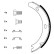 Brake Shoe Kit, parking brake, Thumbnail 2