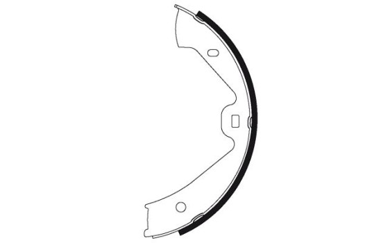 Brake Shoe Kit, parking brake, Image 2