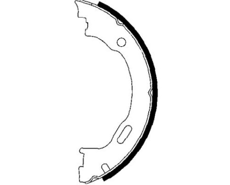 Brake Shoe Kit, parking brake, Image 2
