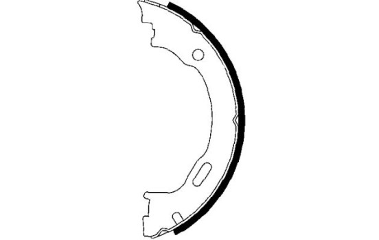 Brake Shoe Kit, parking brake, Image 2