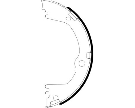 Brake Shoe Kit, parking brake, Image 2