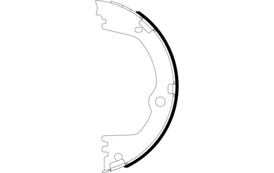 Brake Shoe Kit, parking brake, Image 2