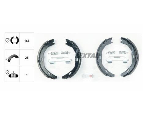 Brake Shoe Kit, parking brake