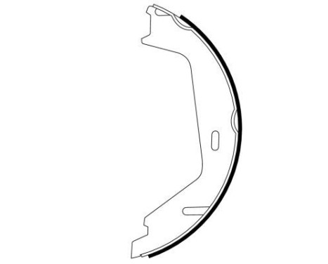 Brake Shoe Kit, parking brake, Image 2