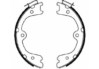 Brake Shoe Kit, parking brake