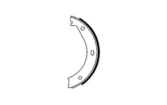 Brake Shoe Kit, parking brake, Image 2