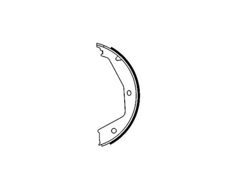 Brake Shoe Kit, parking brake, Image 2