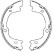 Brake Shoe Kit, parking brake, Thumbnail 2