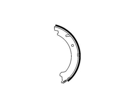 Brake Shoe Kit, parking brake, Image 2