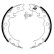 Brake Shoe Kit, parking brake, Thumbnail 2
