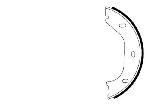 Brake Shoe Kit, parking brake, Image 2