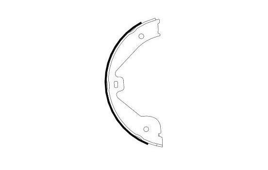 Brake Shoe Kit, parking brake, Image 2
