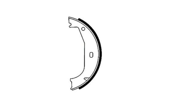 Brake Shoe Kit, parking brake, Image 2