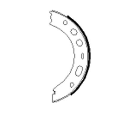 Brake Shoe Kit, parking brake, Image 2