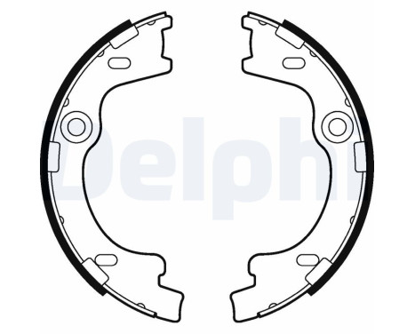 Brake Shoe Kit, parking brake