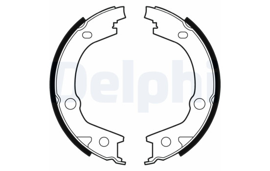 Brake Shoe Kit, parking brake