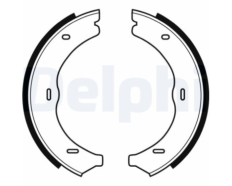 Brake Shoe Kit, parking brake