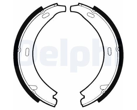 Brake Shoe Kit, parking brake