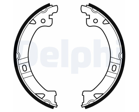 Brake Shoe Kit, parking brake