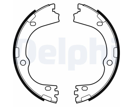 Brake Shoe Kit, parking brake